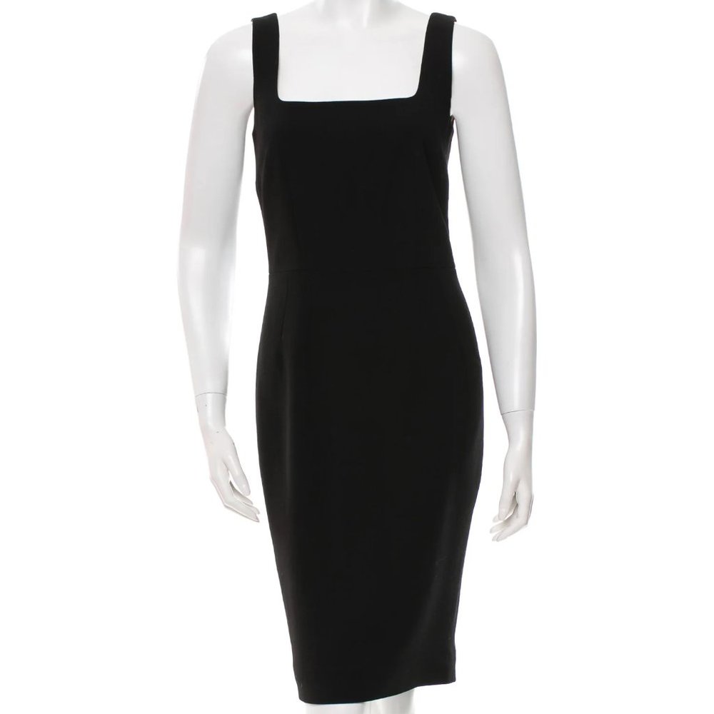 DOLCE & GABBANA Black Cocktail Dress Size: M | US6, IT42